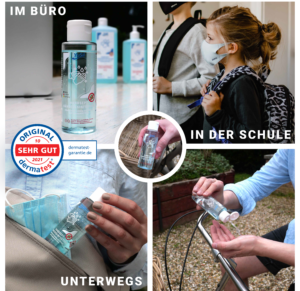 YuSil lässt sich im Büro, unterwegs und in der Schule verwenden.